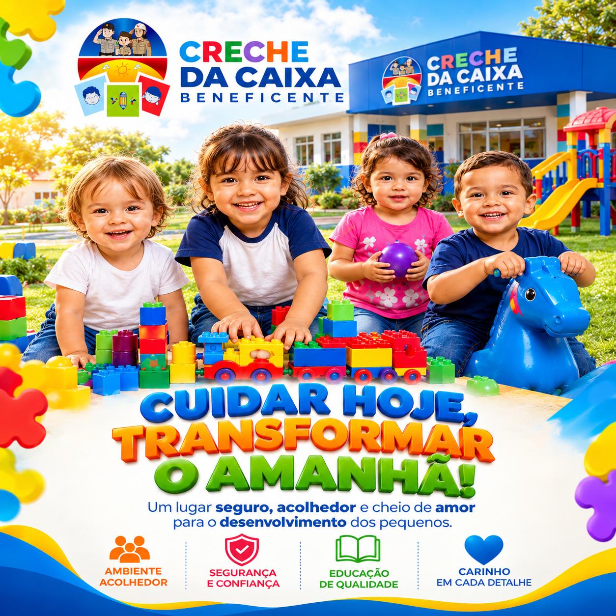 Conheça a Creche da CBGO