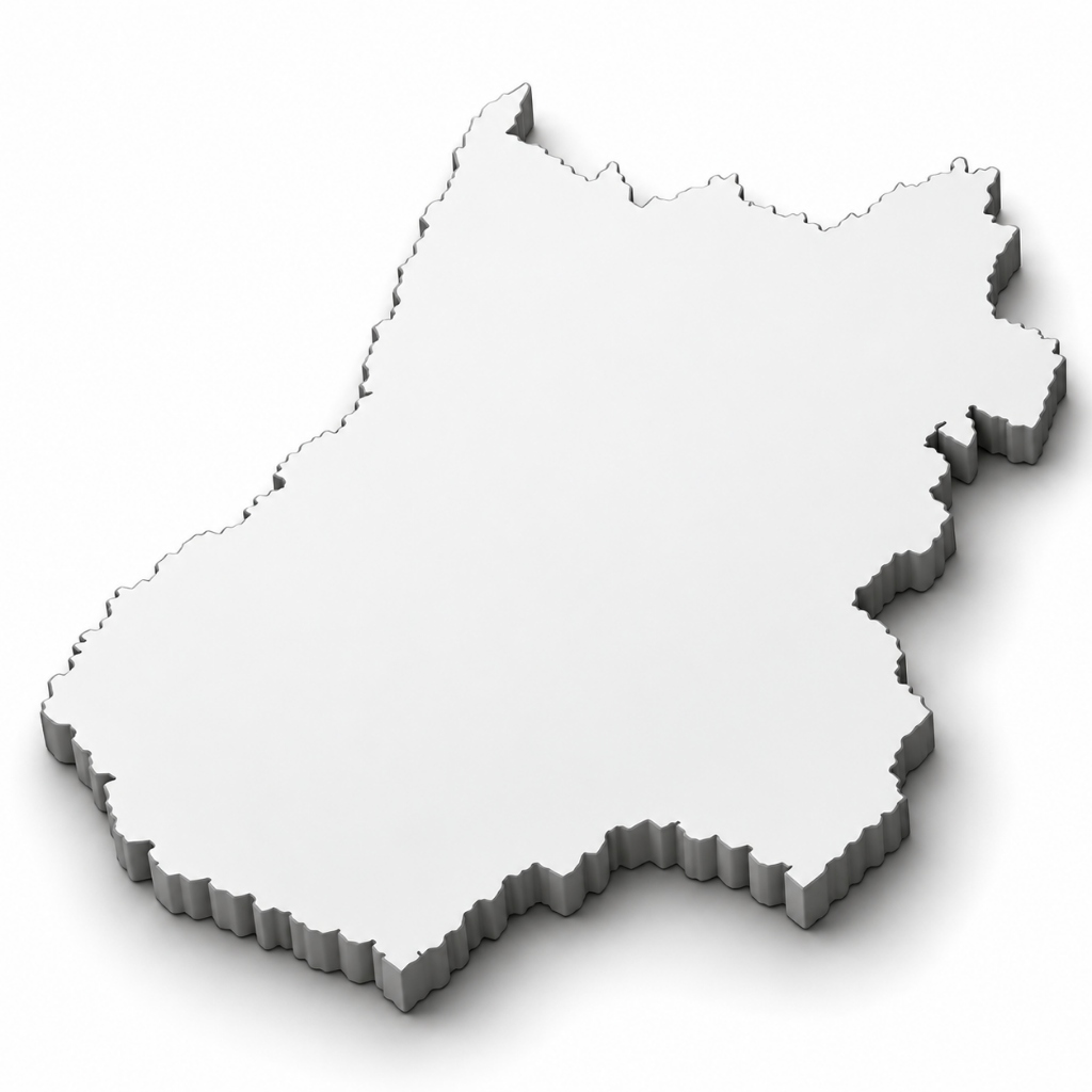 Mapa Oficial 3D de Goiás com Representantes da Caixa Beneficente
